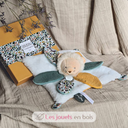 Boh'aime Peluche Leone bianco DC4025 Doudou et Compagnie 3