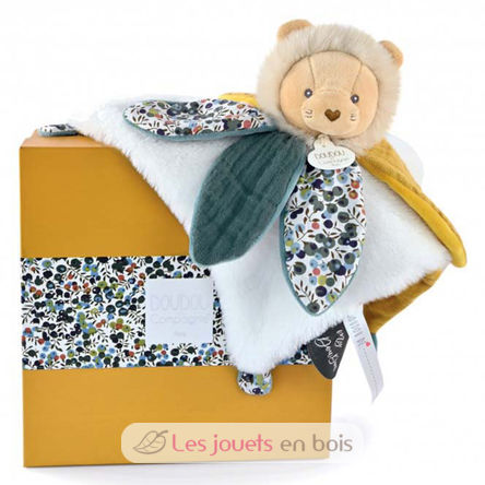 Boh'aime Peluche Leone bianco DC4025 Doudou et Compagnie 1