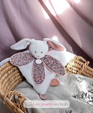 Boh'aime Peluche Coniglio rosa DC4027 Doudou et Compagnie 3