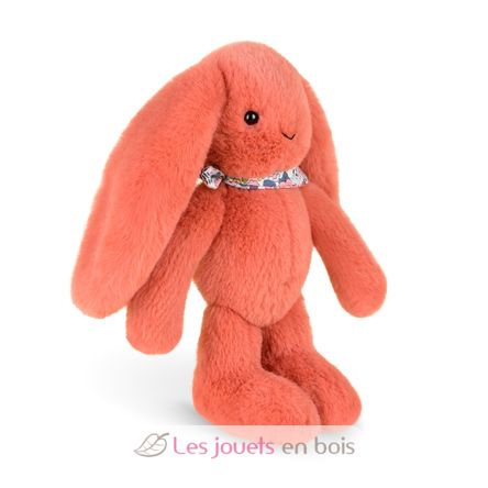 Peluche Coniglio Fleurette terracotta 25 cm DC4298 Doudou et Compagnie 4