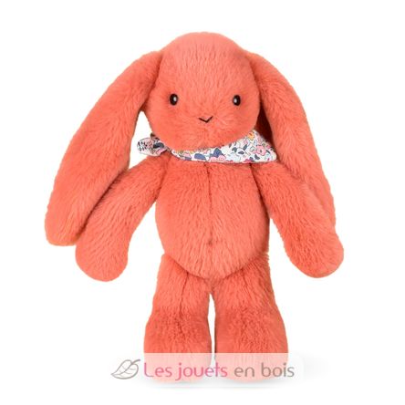 Peluche Coniglio Fleurette terracotta 25 cm DC4298 Doudou et Compagnie 3