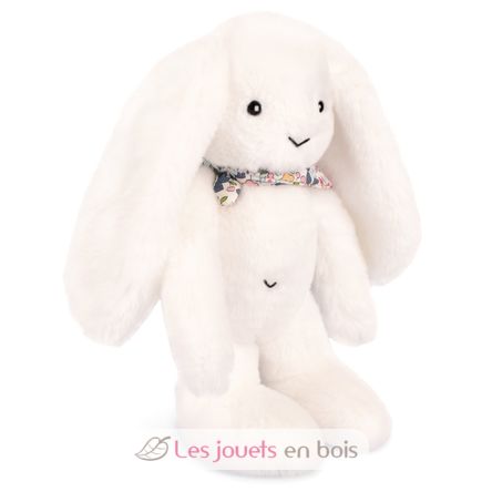 Peluche Coniglio Fleurette bianco 35 cm DC4301 Doudou et Compagnie 4