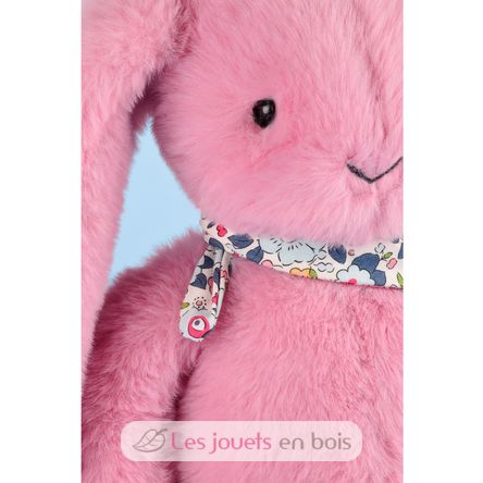 Peluche Coniglio Fleurette rosa 35 cm DC4302 Doudou et Compagnie 7