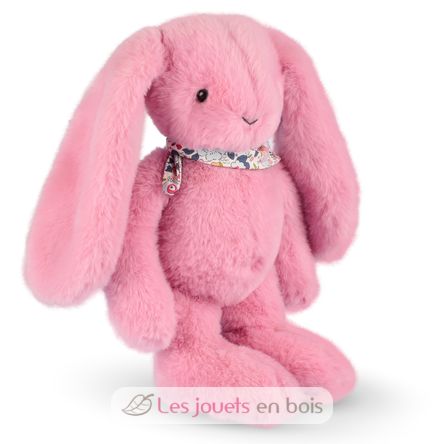 Peluche Coniglio Fleurette rosa 35 cm DC4302 Doudou et Compagnie 3
