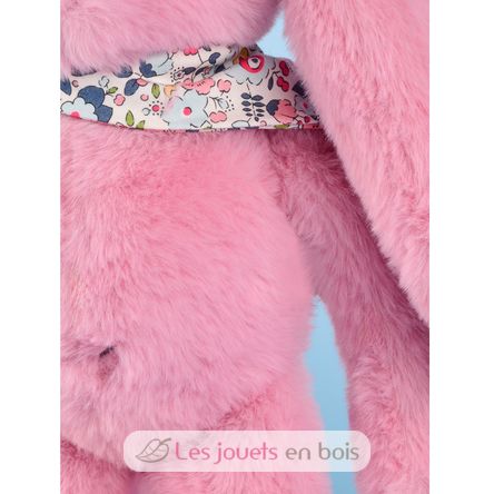 Peluche Coniglio Fleurette rosa 35 cm DC4302 Doudou et Compagnie 6