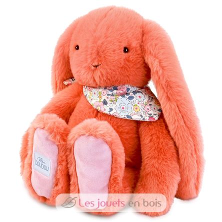 Peluche Coniglio Fleurette terracotta 35 cm DC4303 Doudou et Compagnie 2