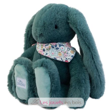 Peluche Coniglio Fleurette verde 35 cm DC4305 Doudou et Compagnie 2