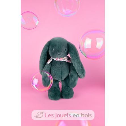 Peluche Coniglio Fleurette verde 35 cm DC4305 Doudou et Compagnie 6