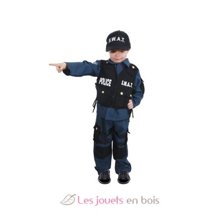 Costume Agente swat 128cm CHAKS-C4086128 Chaks 3