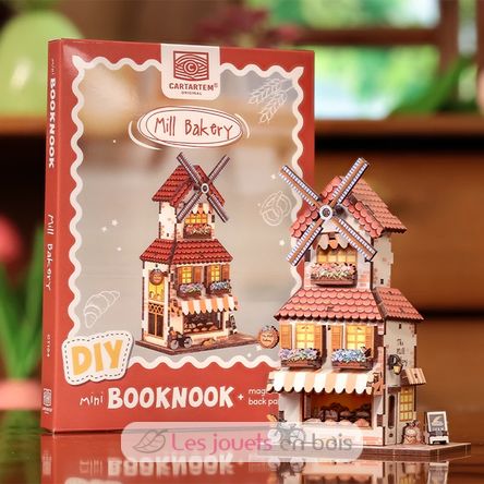 Mini Book Nook Panificio Mill CT104 Cartartem 3