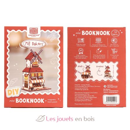 Mini Book Nook Panificio Mill CT104 Cartartem 4