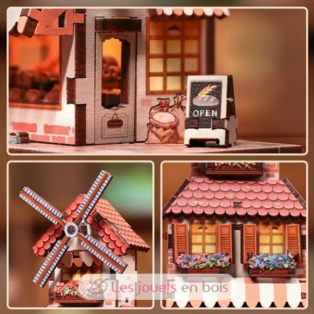 Mini Book Nook Panificio Mill CT104 Cartartem 5