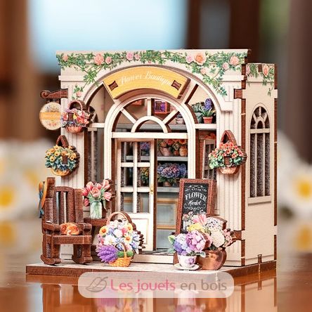 Mini Book Nook Boutique di fiori CT103 Cartartem 2