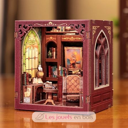 Mini Book Nook Il salotto del gentiluomo CT101 Cartartem 2