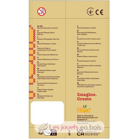 Sacchetto di 1000 perline di plastica Midi due toni HAMA-207-90 Hama 6