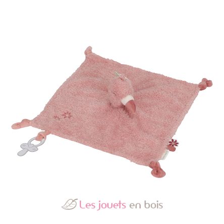 Panno coccole fenicottero Safari Friends LD8329 Little Dutch 2