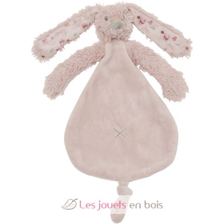 Peluche Coniglio Richie rosa a fantasia 25 cm HH134582 Happy Horse 1