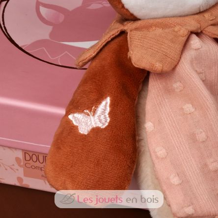 Peluche Mina la volpe 29 cm DC4688 Doudou et Compagnie 7