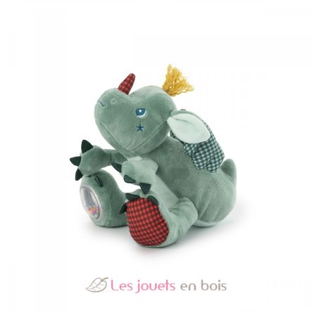 Joe vola drago sonoro peluche LI-83469 Lilliputiens 1