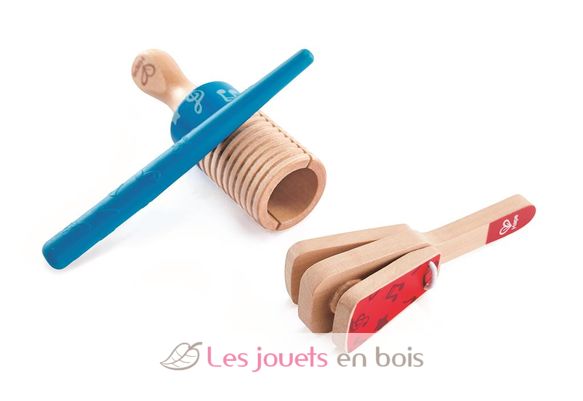 Duo de percussions E0605 Hape Toys 1