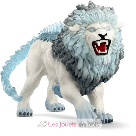 Statuetta del leone di ghiaccio della grotta di battaglia SC-42766 Schleich 3