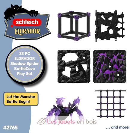 Statuetta del Ragno Oscuro della Grotta di Battaglia SC-42765 Schleich 6