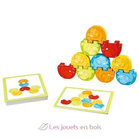 Elefanti acrobatici HA300145-4611 Haba 1