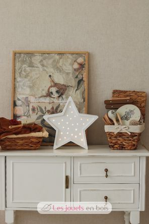 Lampada a luce notturna White Star LL019-001 Little Lights 10