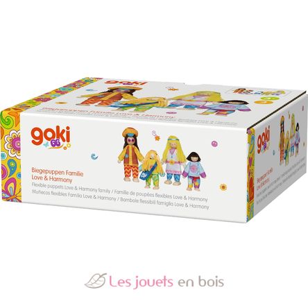 Bambole flessibili famiglia Love GK51442 Goki 7