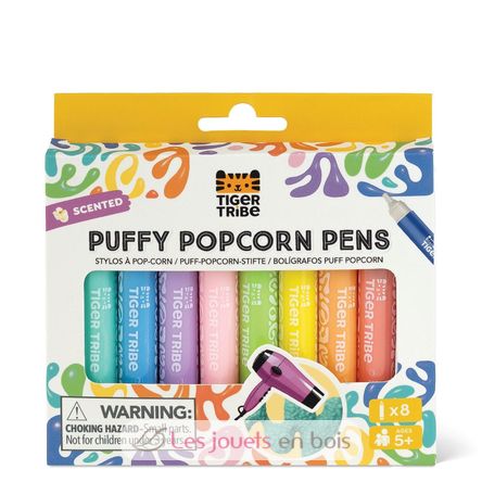 Pennarelli profumati effetto popcorn TT-7-0170 Tiger Tribe 1
