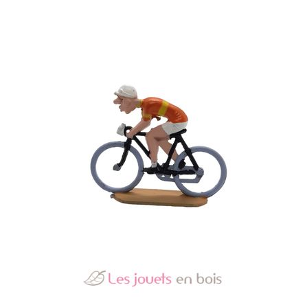 Figurina PLN Ciclismo Maglia arancione FR-PLN5 Fonderie Roger 1