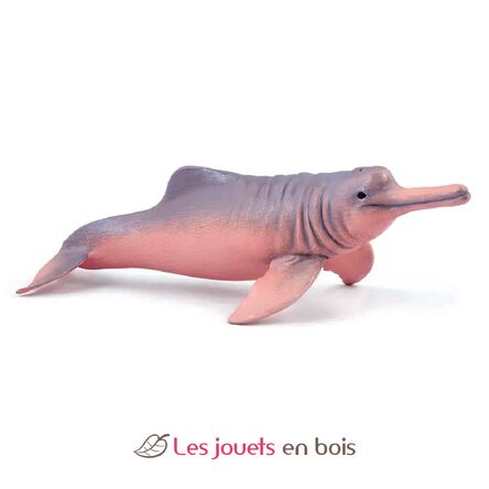 Statuetta di delfino rosa di fiume PA56067 Papo 1