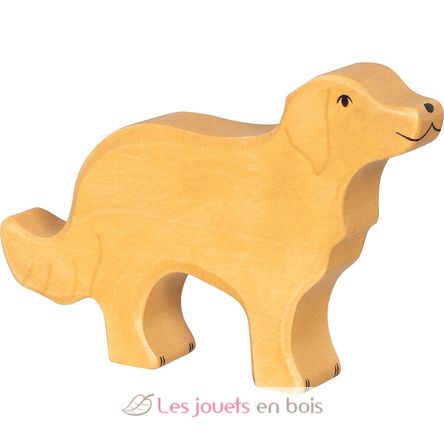 Figurina Golden Retriever HZ80357 Holztiger 1