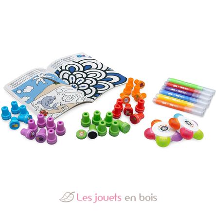 Kit di attività con timbri BUK-FK012 Buki France 3