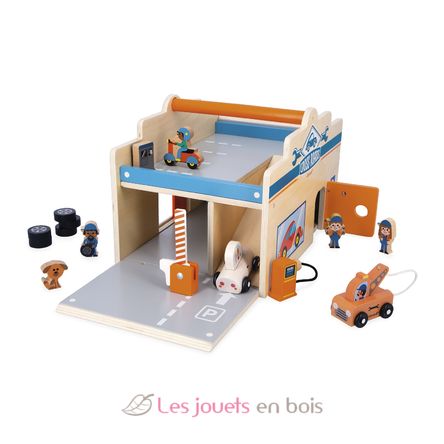 Garage in legno Cross Roads J05918 Janod 5