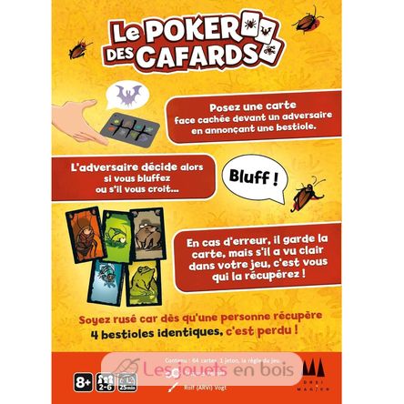 Poker di scarafaggi GI-DRBPOK Gigamic 2
