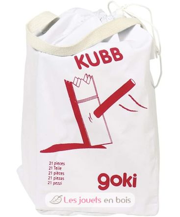 Mini-KUBB, gioco vichingo GO56745-5251 Goki 2