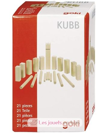 Mini-KUBB, gioco vichingo GO56745-5251 Goki 3