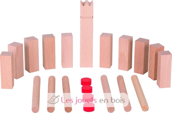 Mini-KUBB, gioco vichingo GO56745-5251 Goki 1