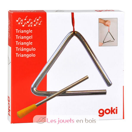 Triangolo in metallo 10 cm GK-UC004 Goki 1