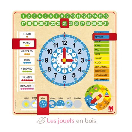 Grande orologio calendario francese GO0106-699 Goula 2