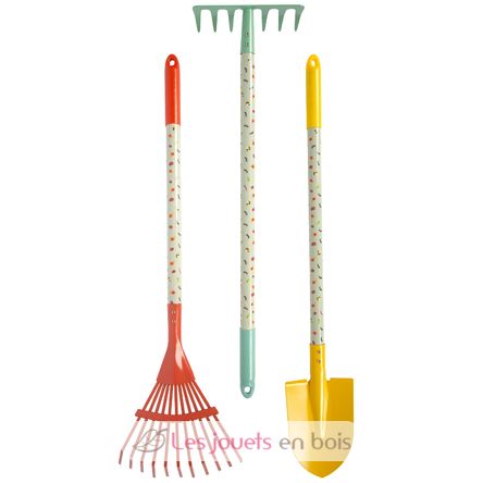 Grande set da giardinaggio con carriola Tiny Garden LE12819 Small Foot company 3