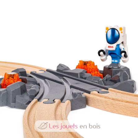 Circuito ferroviario Esplorazione Spaziale BR36153 Brio 10