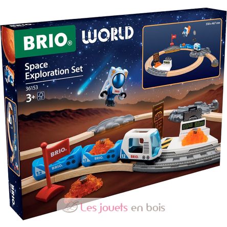 Circuito ferroviario Esplorazione Spaziale BR36153 Brio 4