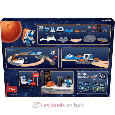 Circuito ferroviario Esplorazione Spaziale BR36153 Brio 5