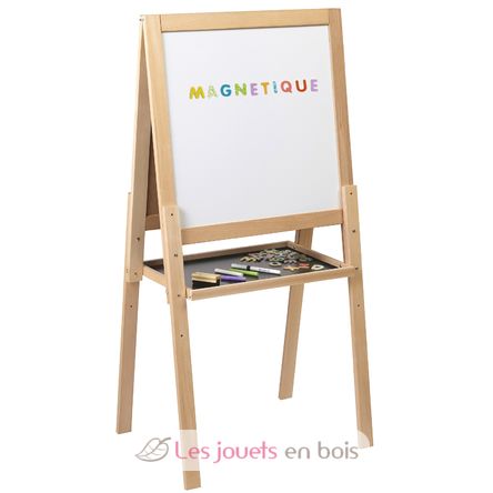 Grande lavagna bifacciale in legno V6711 Vilac 2