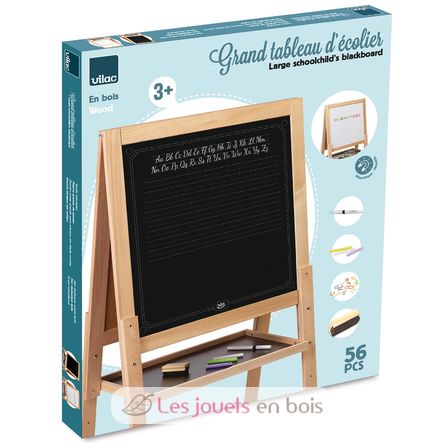 Grande lavagna bifacciale in legno V6711 Vilac 4