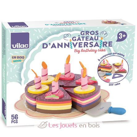 Grande torta di compleanno V8179 Vilac 7