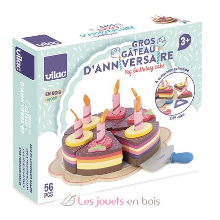 Grande torta di compleanno V8179 Vilac 8