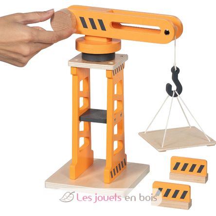 Gru girevole in legno GK55824 Goki 5